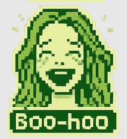 Game Boy Monochrome AI meme style preview - artistic template for viral content creation